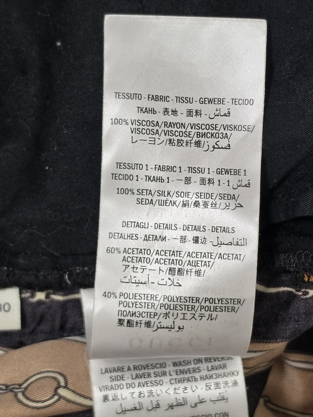 Gucci  Velvet And Silk Shorts, L